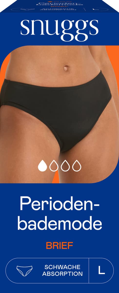 Snuggs Perioden-Bademode Bikini L