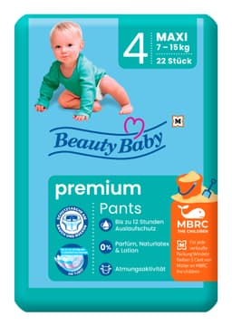 Beauty Baby – Baby Dry · Pants – Größe 4
