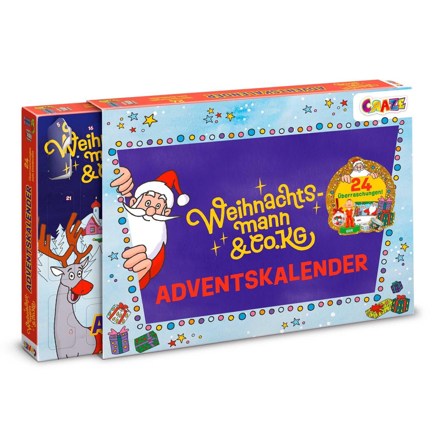CRAZE - Adventskalender Weihnachtsmann & Co. KG