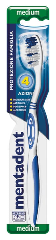 Mentadent Zahnbürste Family Protection Medium