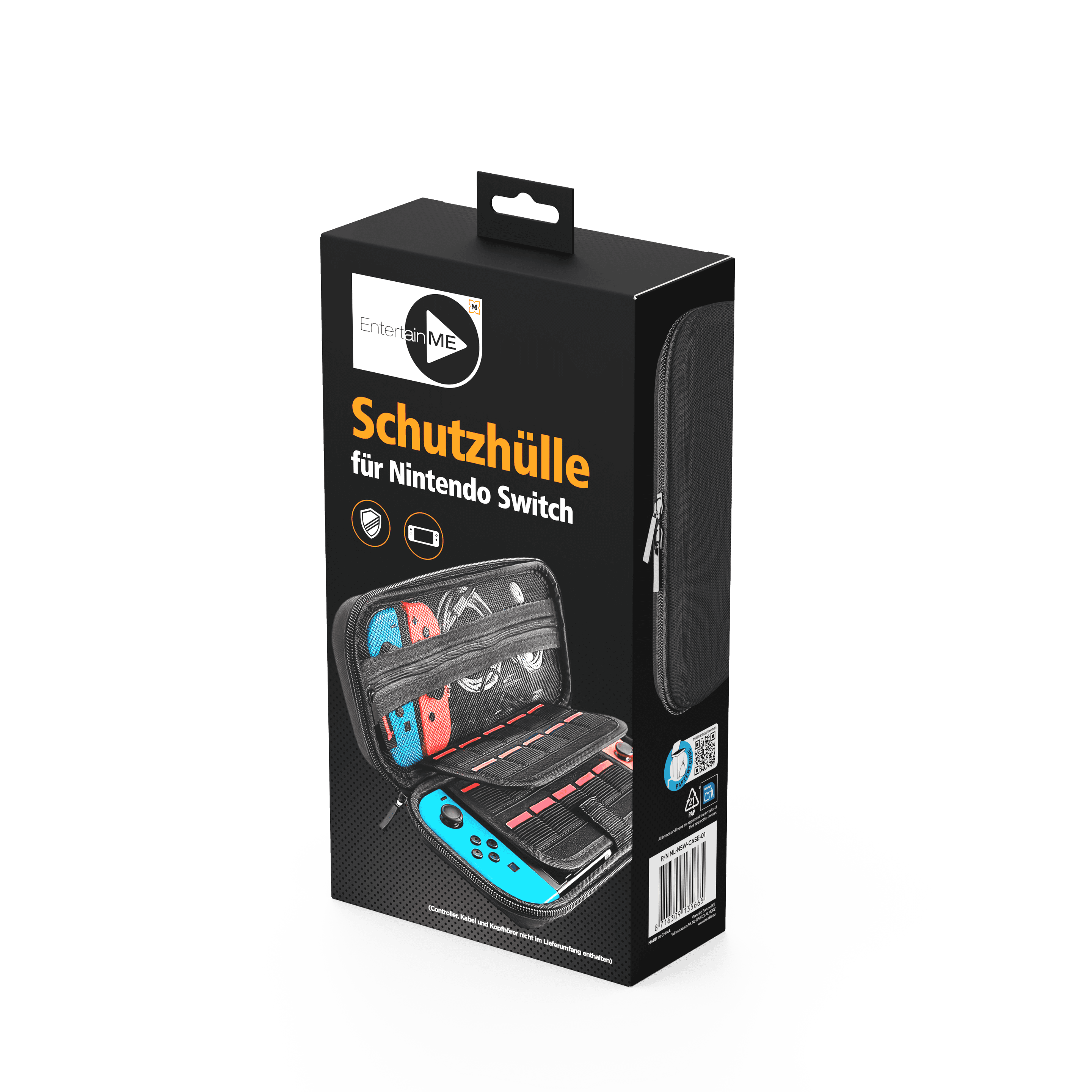 ENTERTAINME Schutztasche für Nintendo Switch