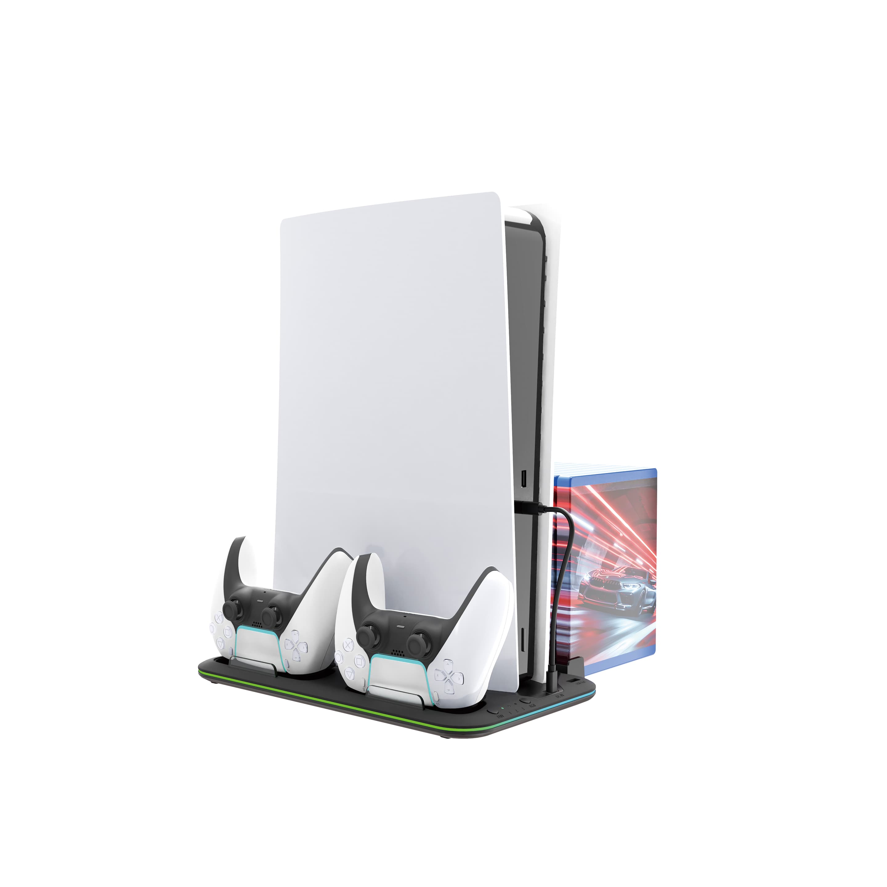 ENTERTAINME Multifunktionales Kühlstandgerät für PS5-Konsolen