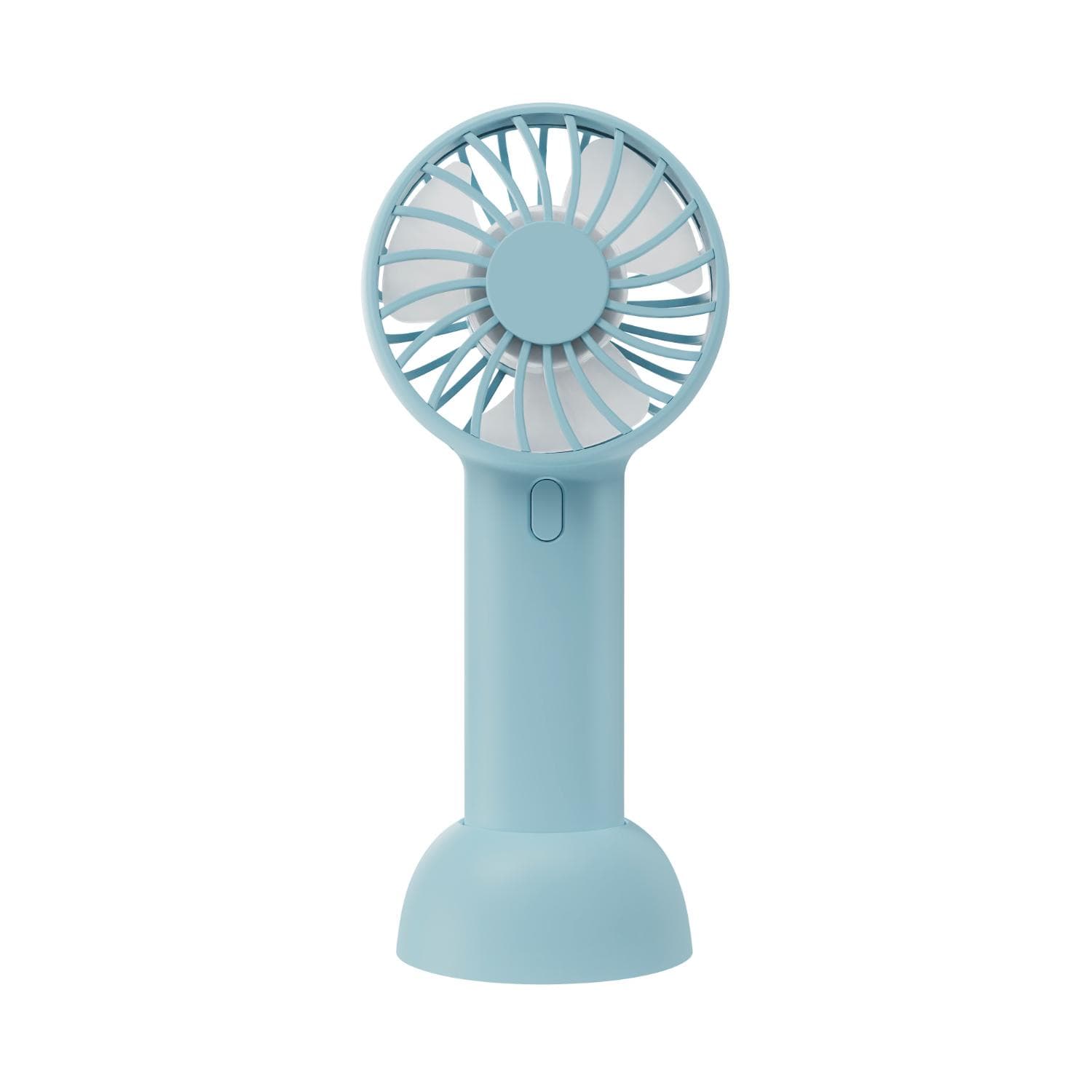 EntertainME tragbarer Ventilator Hellblau