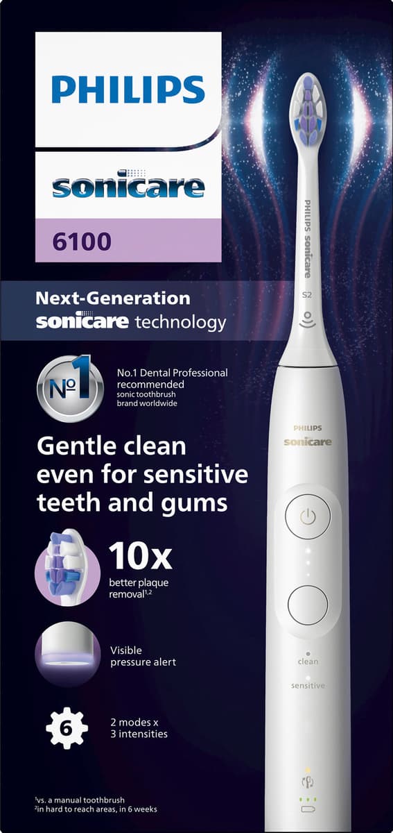 Philips Sonicare elektrische Zahnbürste Series 6100