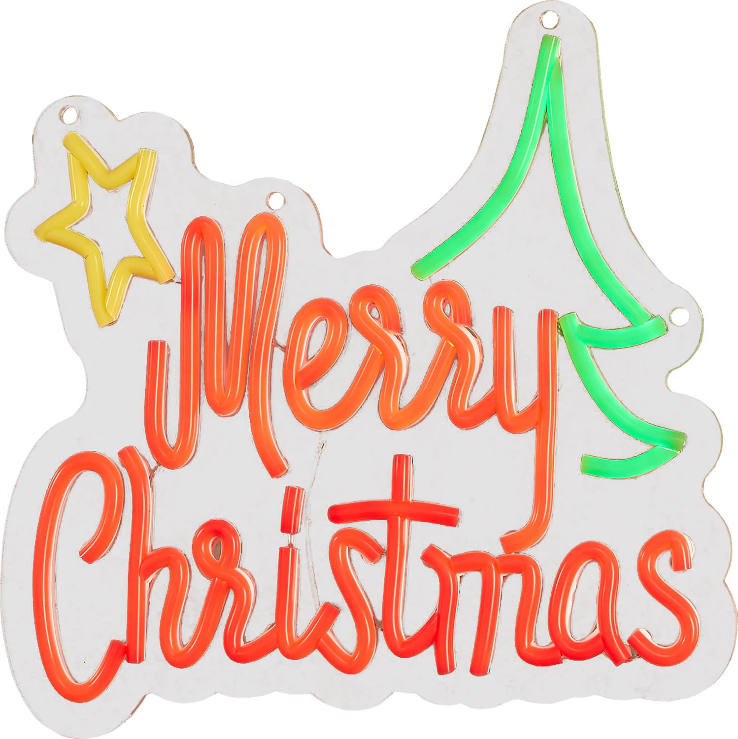 Luca Lighting Neon Light Merry Christmas