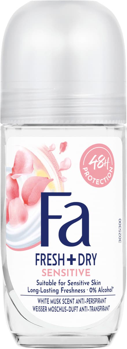 FA Deo Roll On Anti Perspirant Sensitive Moschus