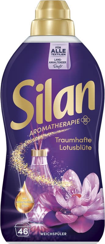 Silan Aromatherapie Weichspüler Traumhafte Lotusblüte 46WL