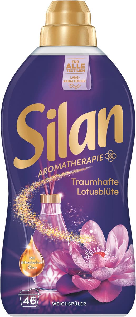 Silan Aromatherapie Weichspüler Traumhafte Lotusblüte 46WL