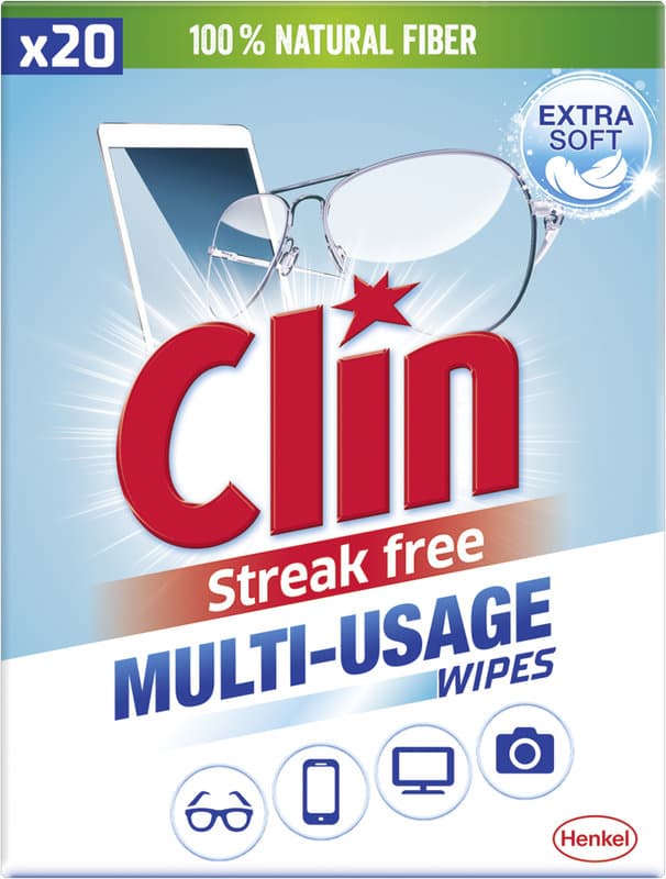 Clin Brillenputztuch Streak free
