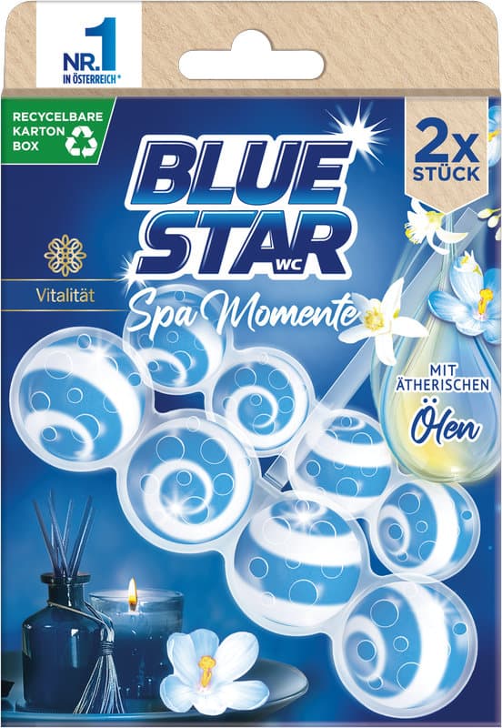 Blue Star WC-Steine Spa Momente Vitalität