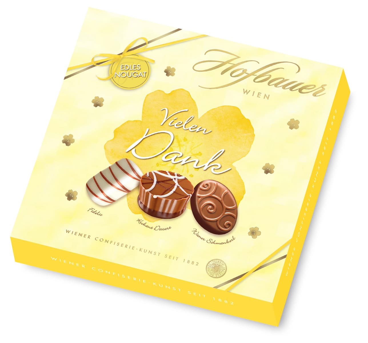 Hofbauer Pralinen Edles Nougat - Vielen Dank