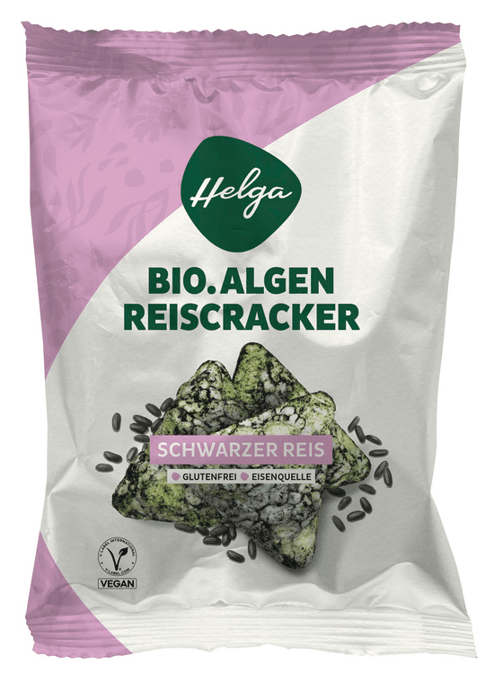 Helga Bio Algenreiscracker Schwarzer Reis