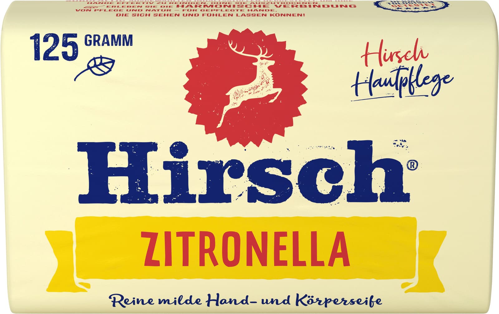 Hirsch Zitronella feste Handseife