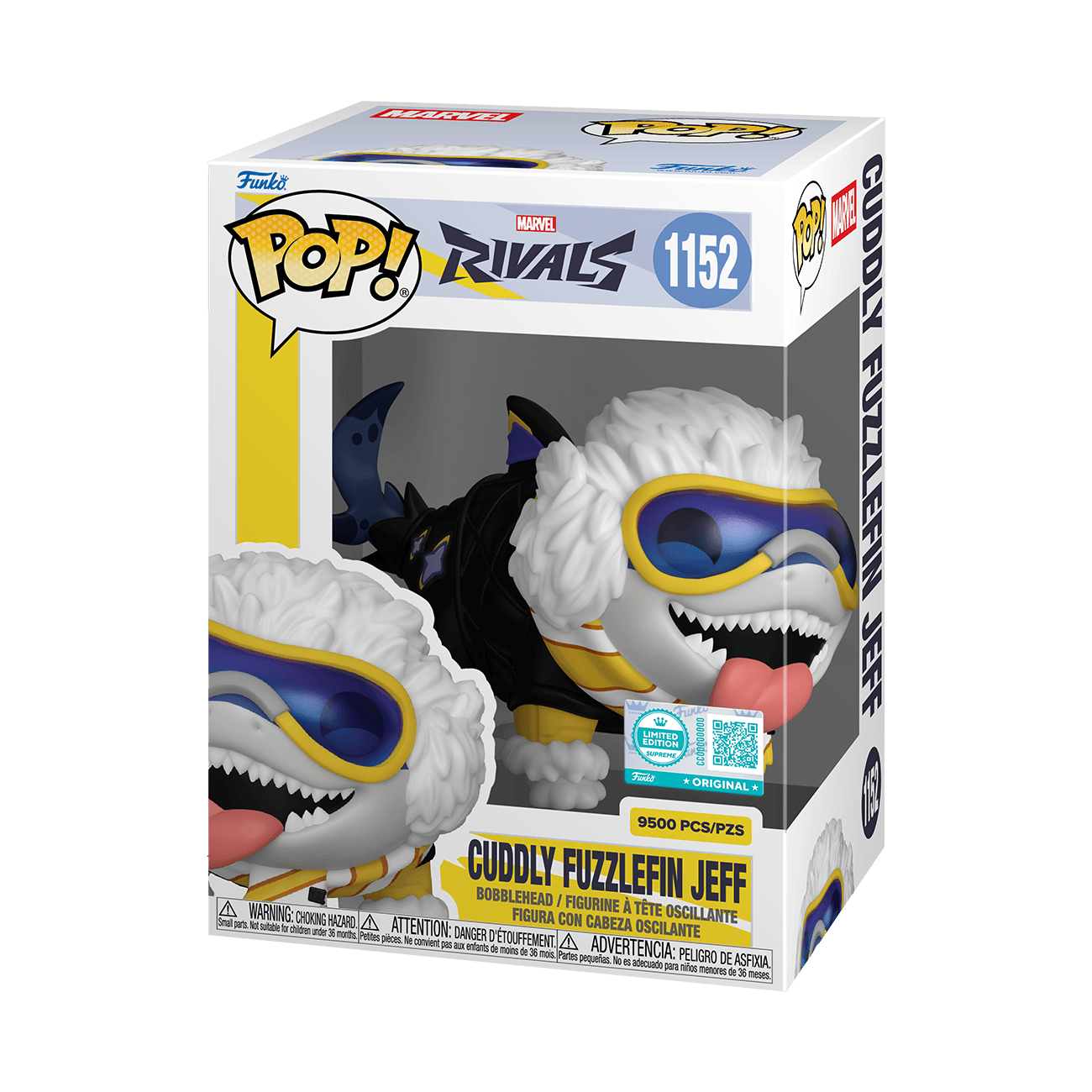 Funko - POP! - POP Supreme Limited Edition: Marvel Rivals S3 - Jeff Fuzzlefin