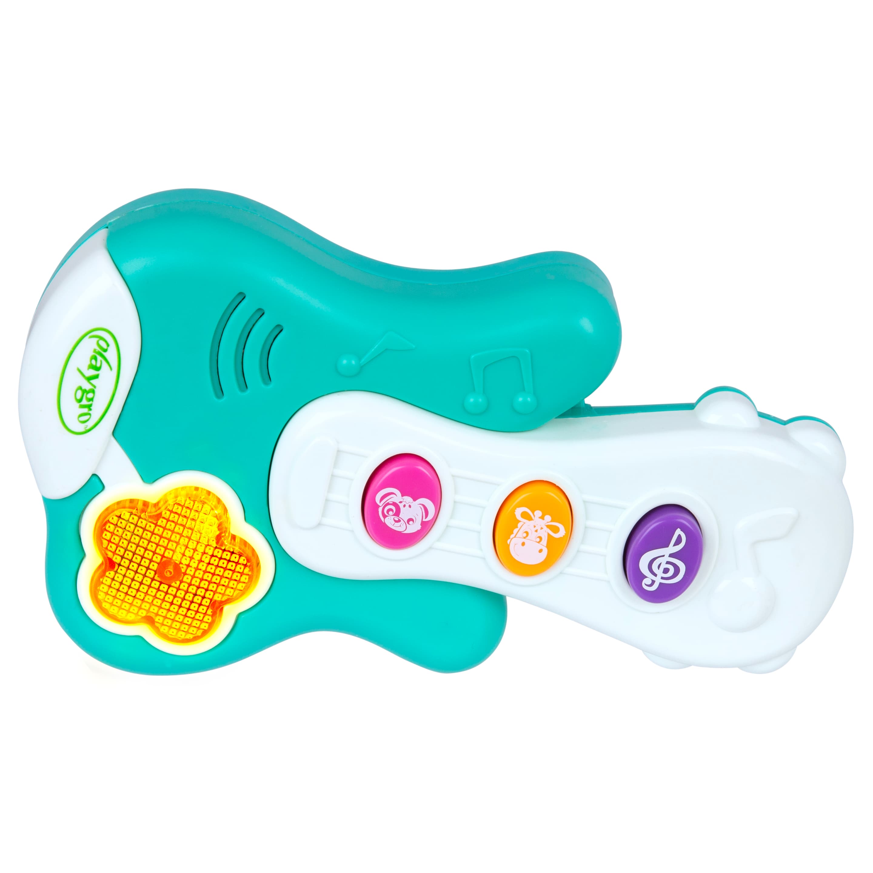 playgro - Spielzeug-Gitarre – musikalisches Babyspielzeug