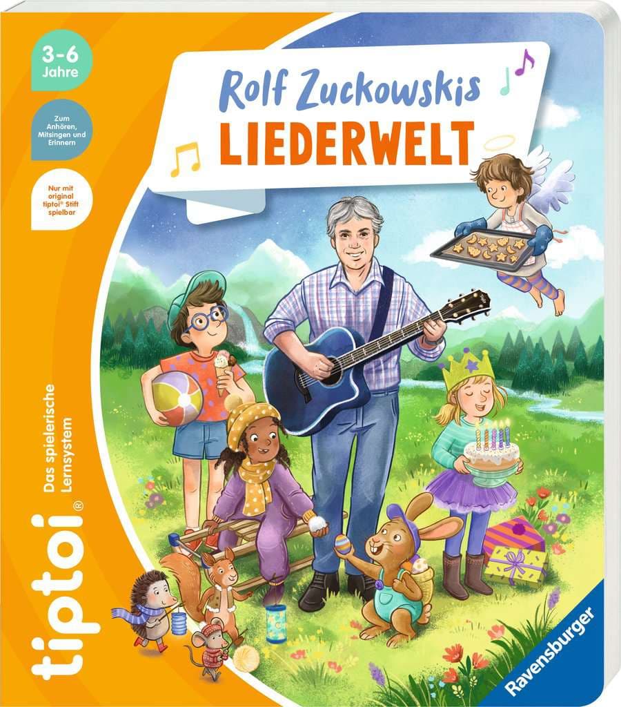 Ravensburger tiptoi Liederbücher - Rolf Zuckowskis Liederwelt