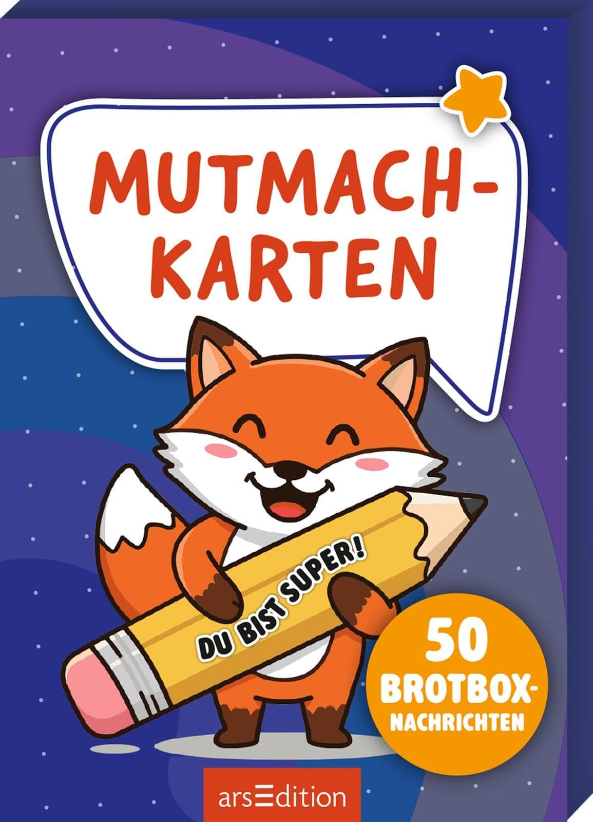 Mutmachkarten | 50 Brotboxnachrichten