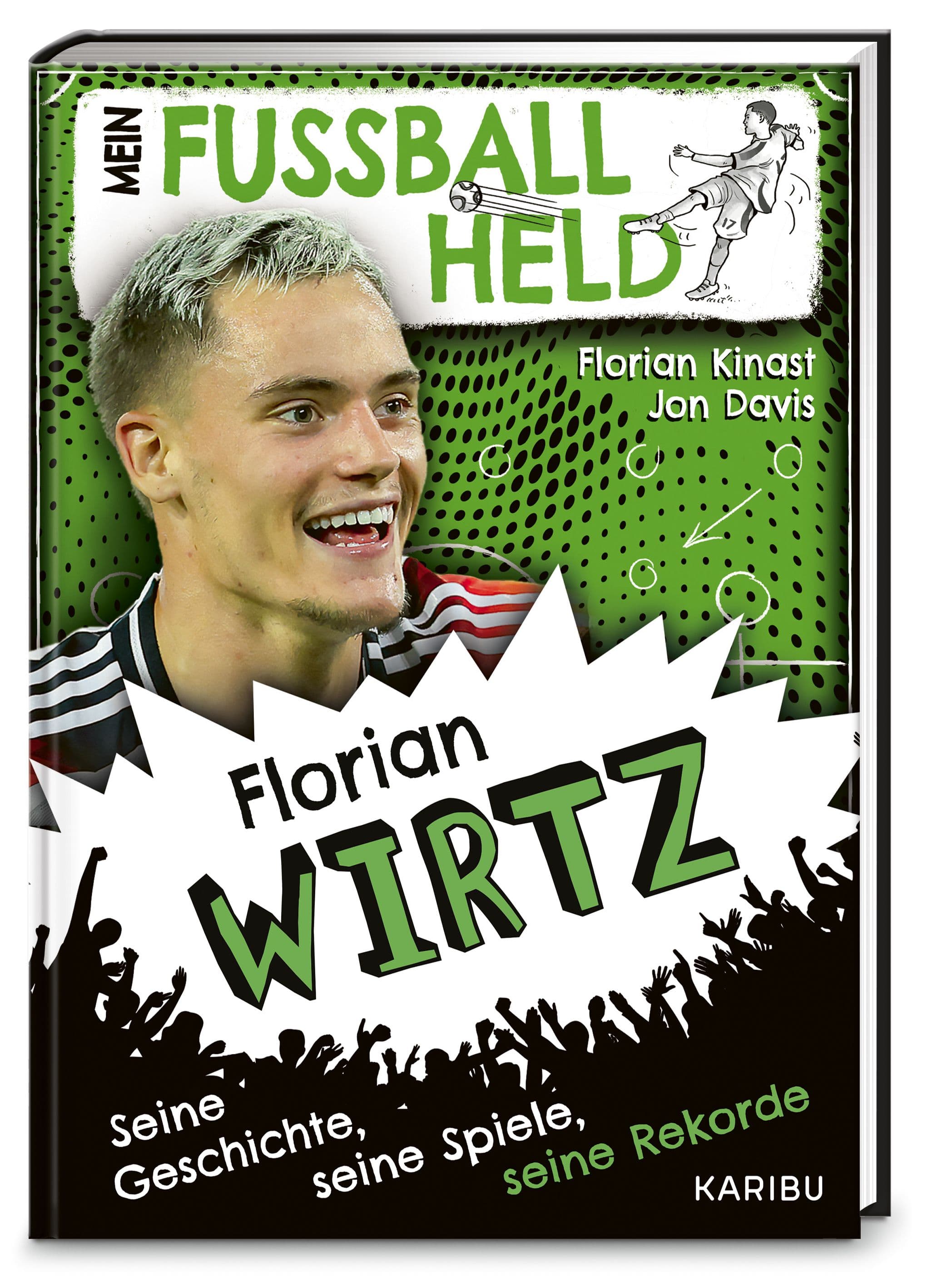 Mein Fußballheld Florian Wirtz – Seine Geschichte, seine Spiele, seine Rekorde