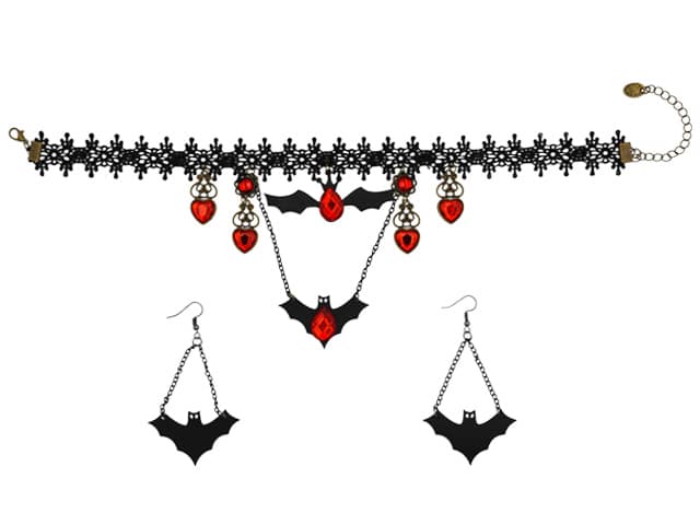 Makotex - 999946969 Schmuckset Fledermaus