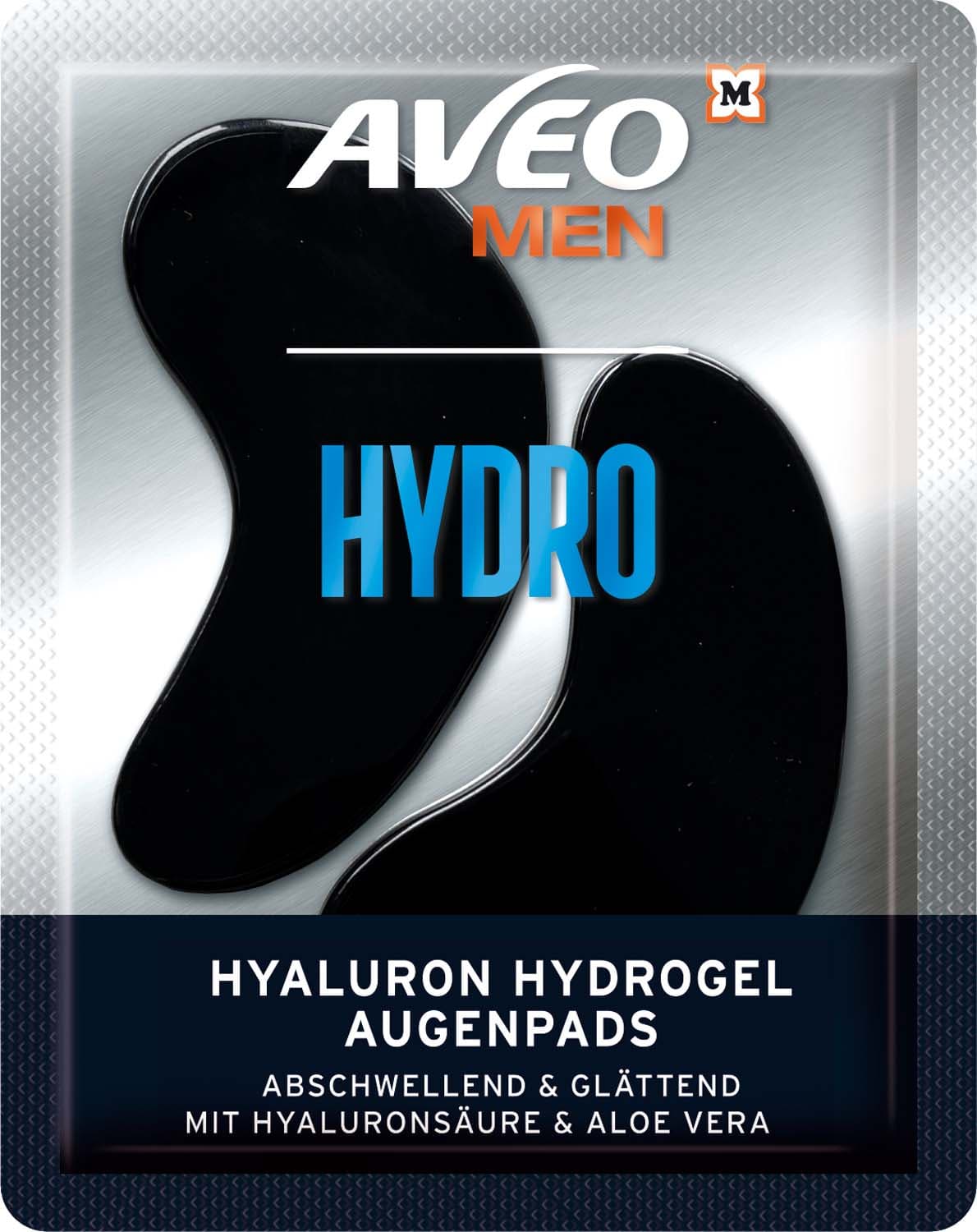 AVEO MEN Augenpads Hyaluron & Hydrogel