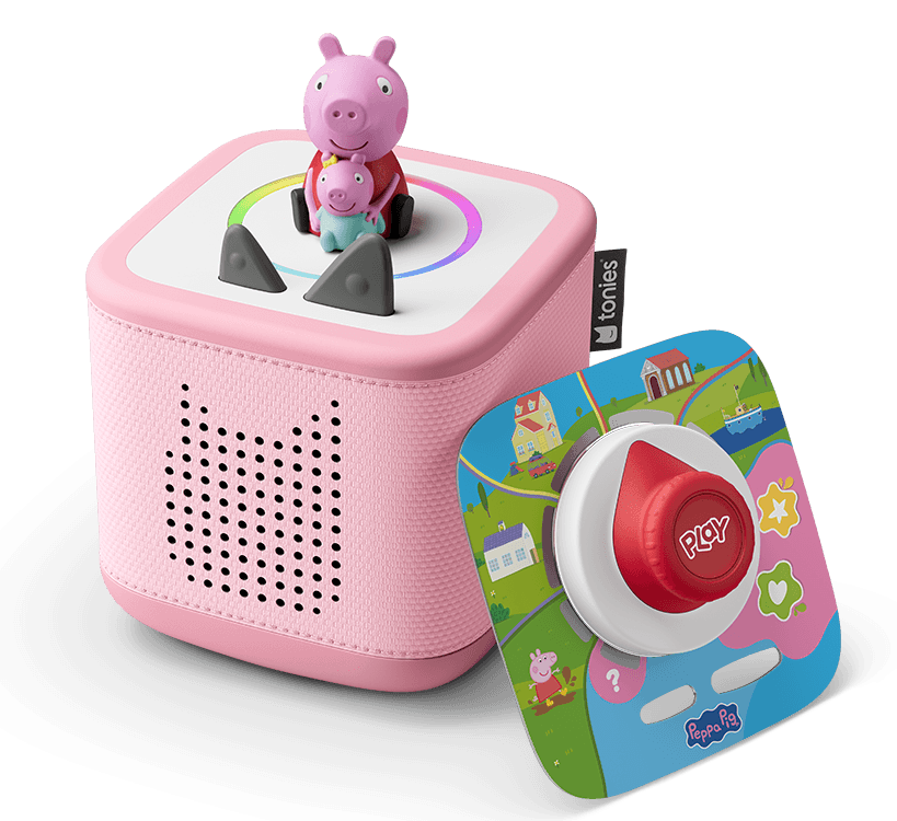 tonies - Toniebox 2 - Starter Set - Rosa Play Set Peppa Pig