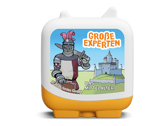 tonies - Hörfigur für die Toniebox: Pocket Tonies: Große Experten - Das Mittelalter