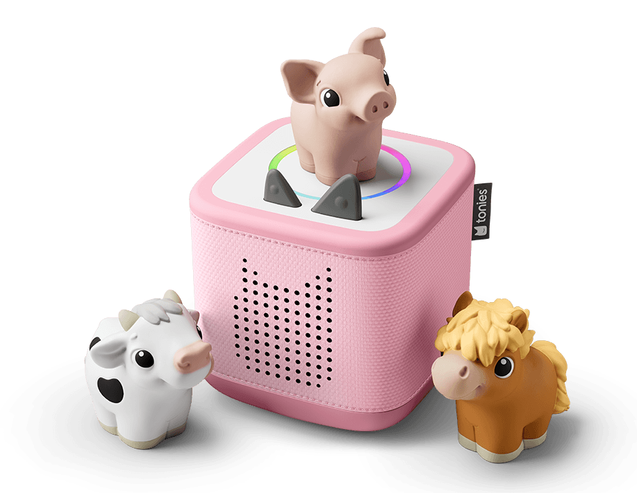 tonies - Toniebox 2 - Starter Set - Rosa Starter Set My First Tonies Bauernhof