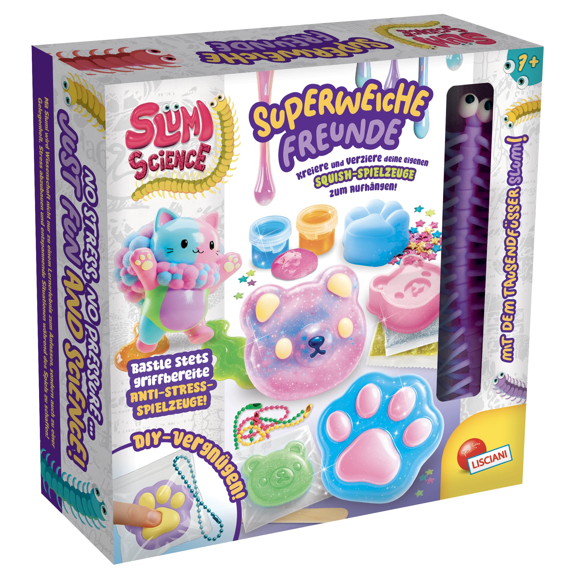 Liscianigiochi SLUMI SCIENCE SUPERWEICHE FREUNDE