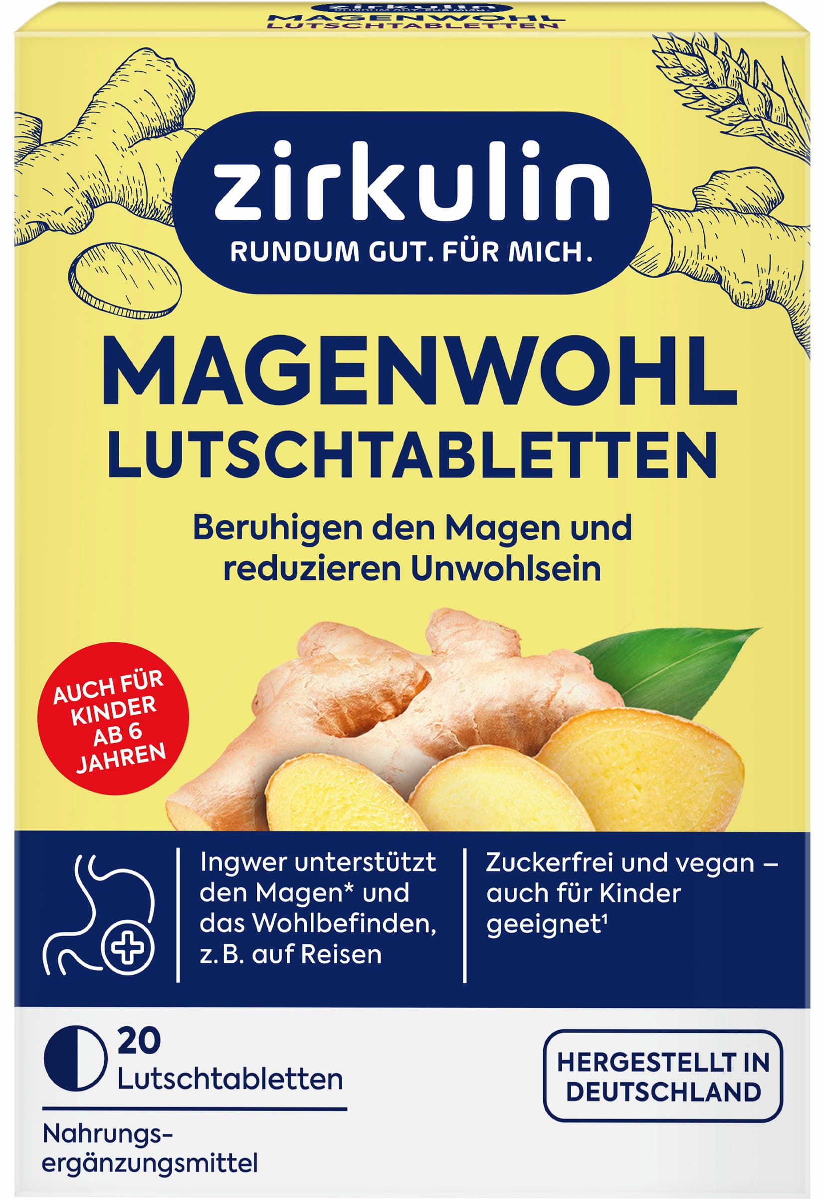 Zirkulin Magenwohl Lutschtabletten