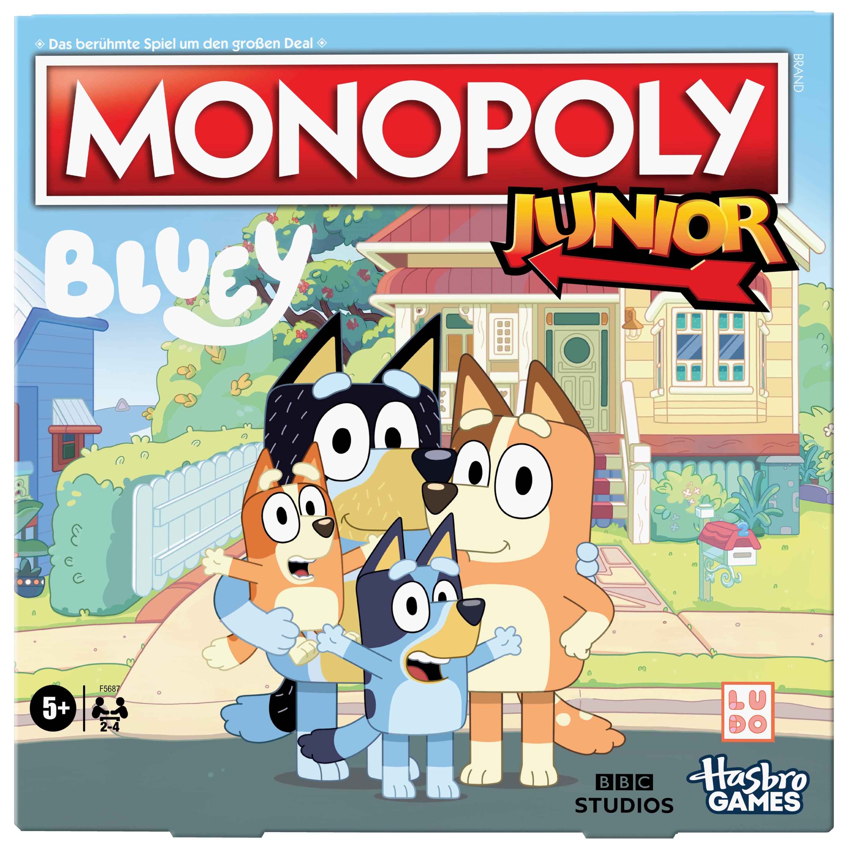 Hasbro - Monopoly Junior: Bluey Edition