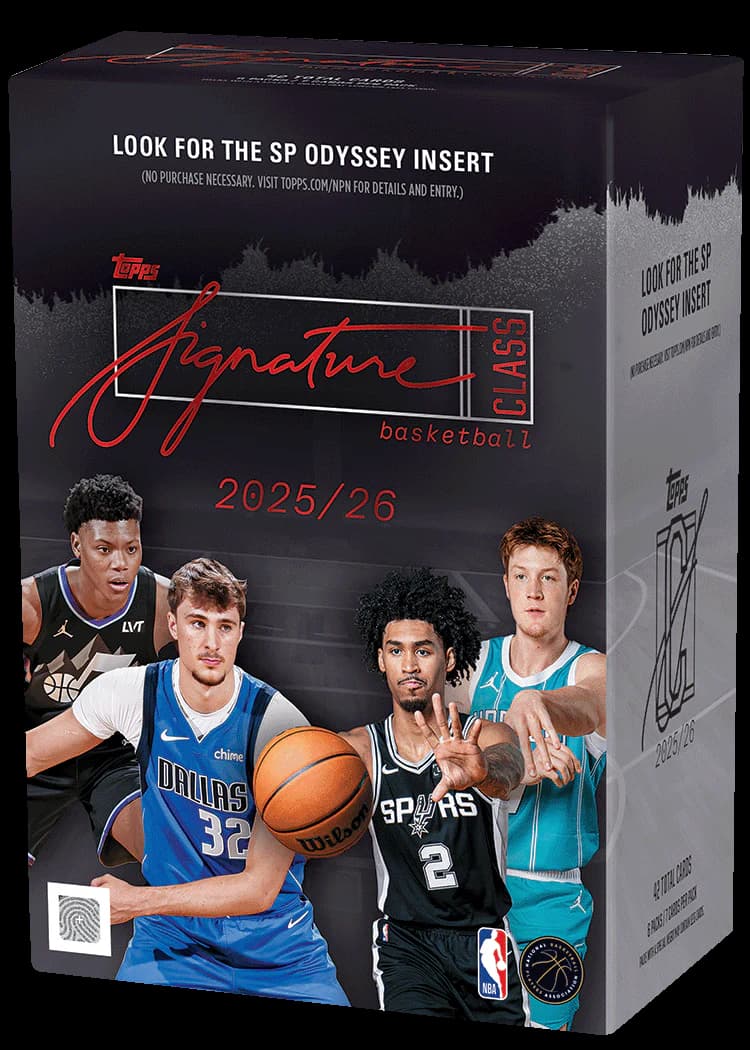 Topps Signature Class Basketball 2025/26 Value Box – Trading Cards mit exklusiven Parallels & Inserts
