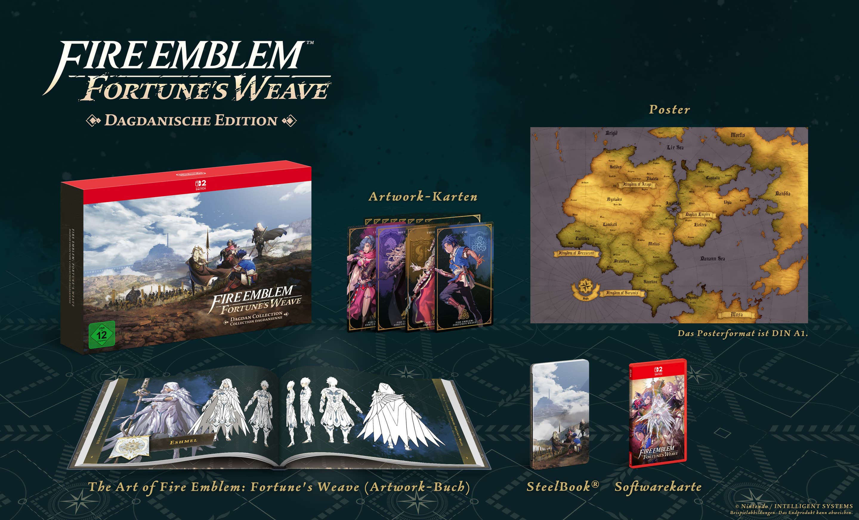 Fire Emblem - Fortune's Weave - Dagdanische Edition - Nintendo Switch 2