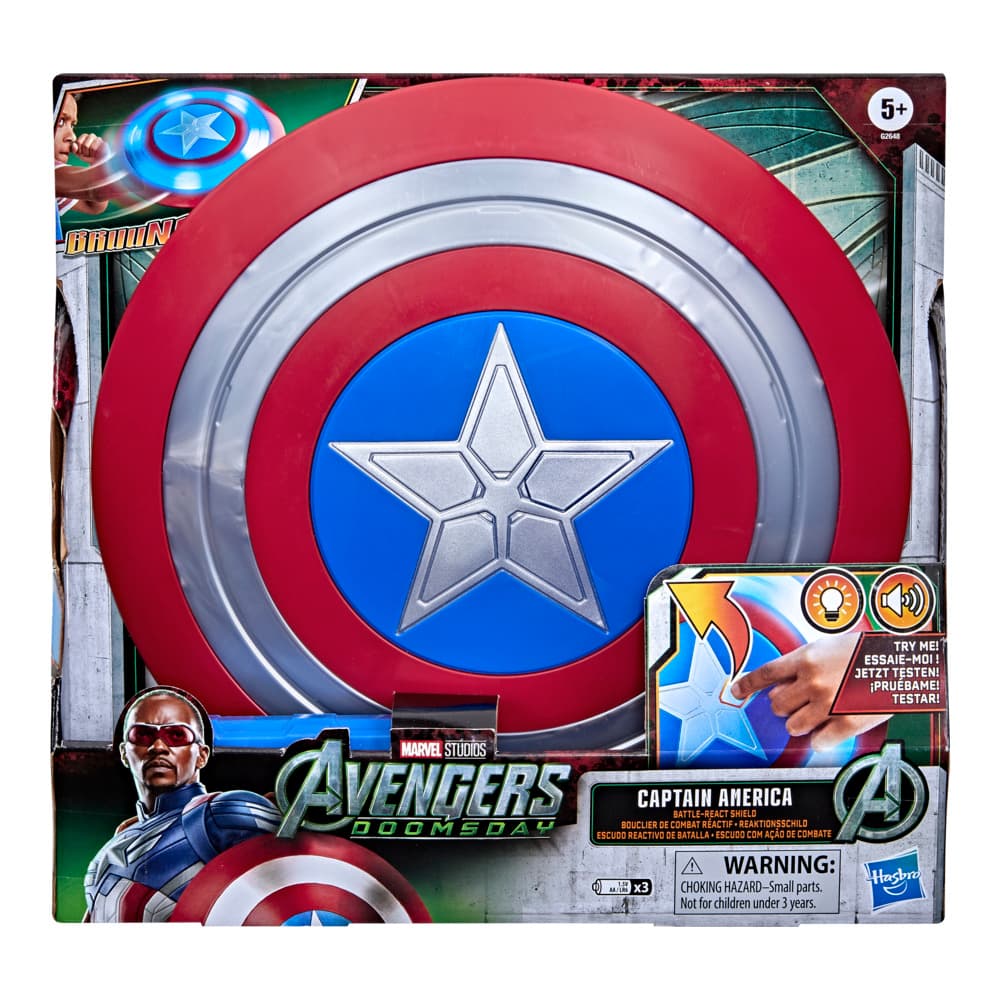 Hasbro - Marvel Studios Avengers Doomsday Captain America Reaktionsschild