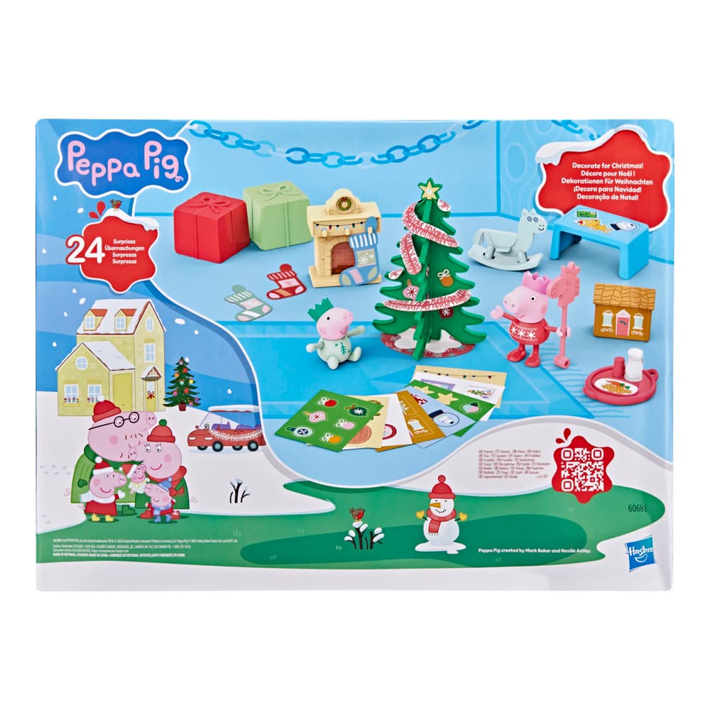 Hasbro - Peppa Pig Peppas & Evies Adventskalender