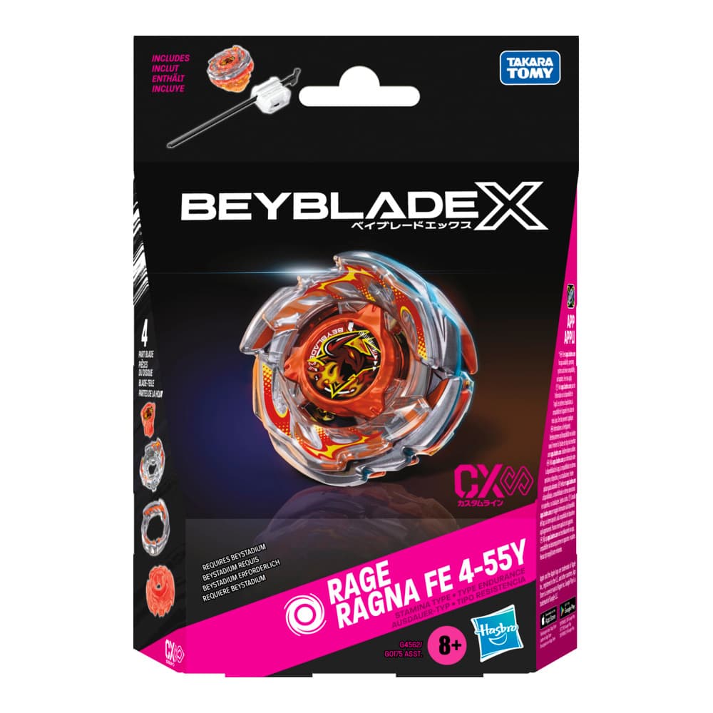 Hasbro - Beyblade X Rage Ragna FE 4-55Y CX Infinity Starter Pack Set
