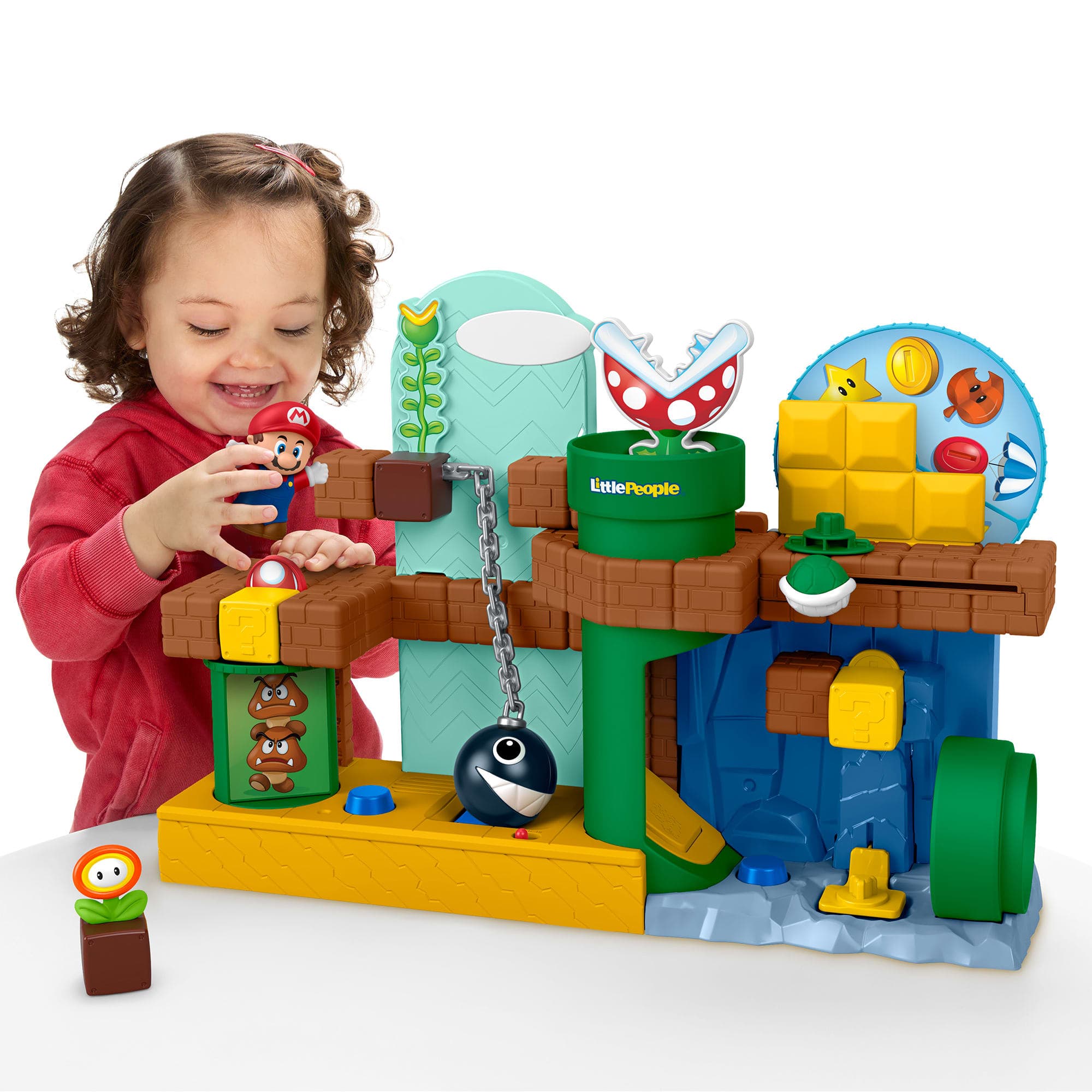 Fisher-Price Little People Super Mario World Power Up Spielset