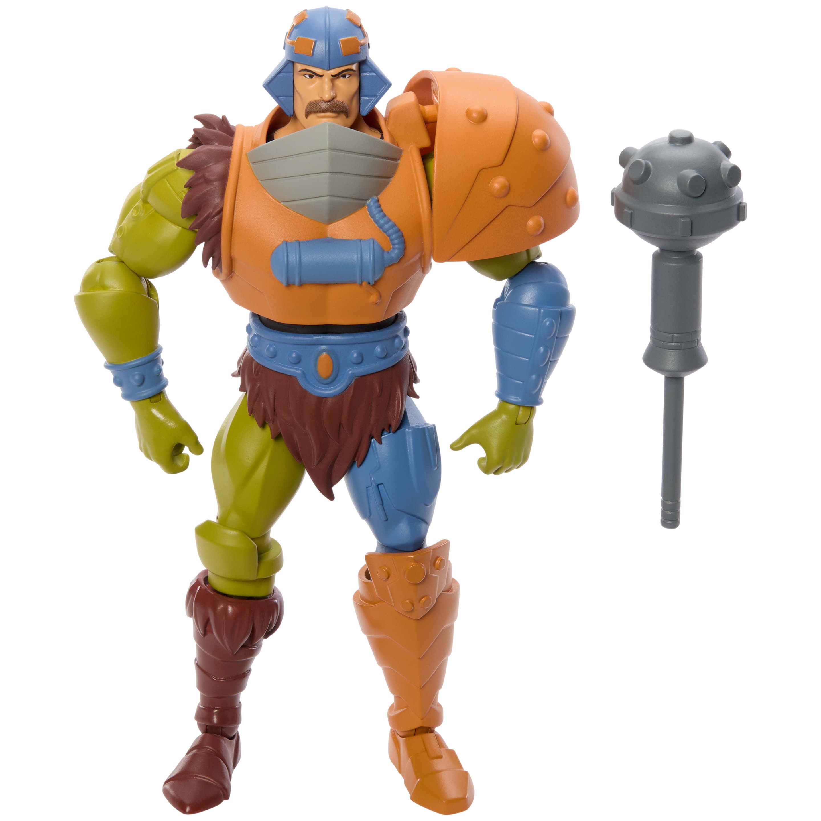 Masters of the Universe Origins 200X Spielzeug, ca. 14 cm große Man-At-Arms-MOTU-Actionfigur aus der Cartoon-Kollektion