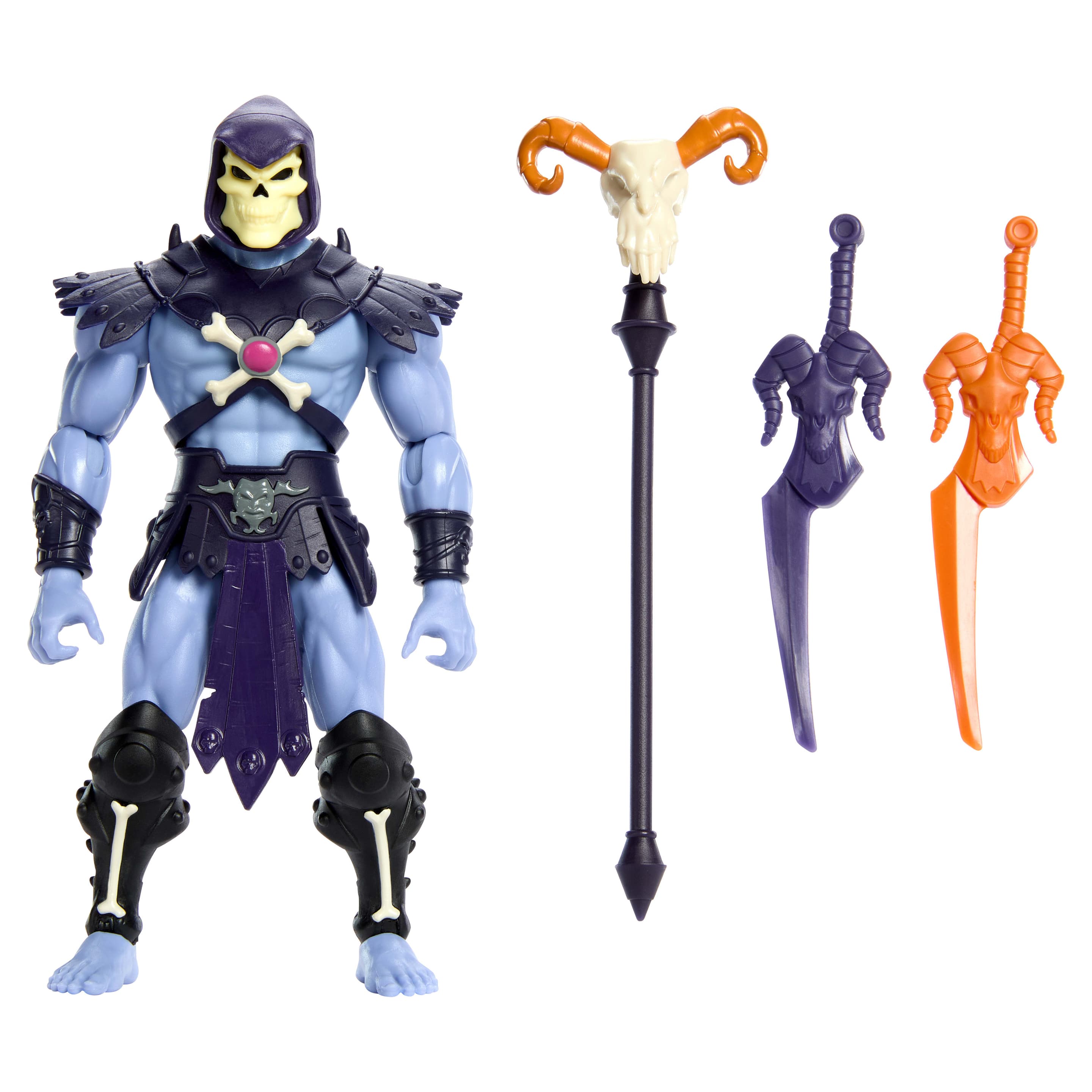 Masters of the Universe Origins 200X Skeletor aus der Cartoon-Kollektion, ca. 14 cm große Actionfigur, MOTU-Spielzeug