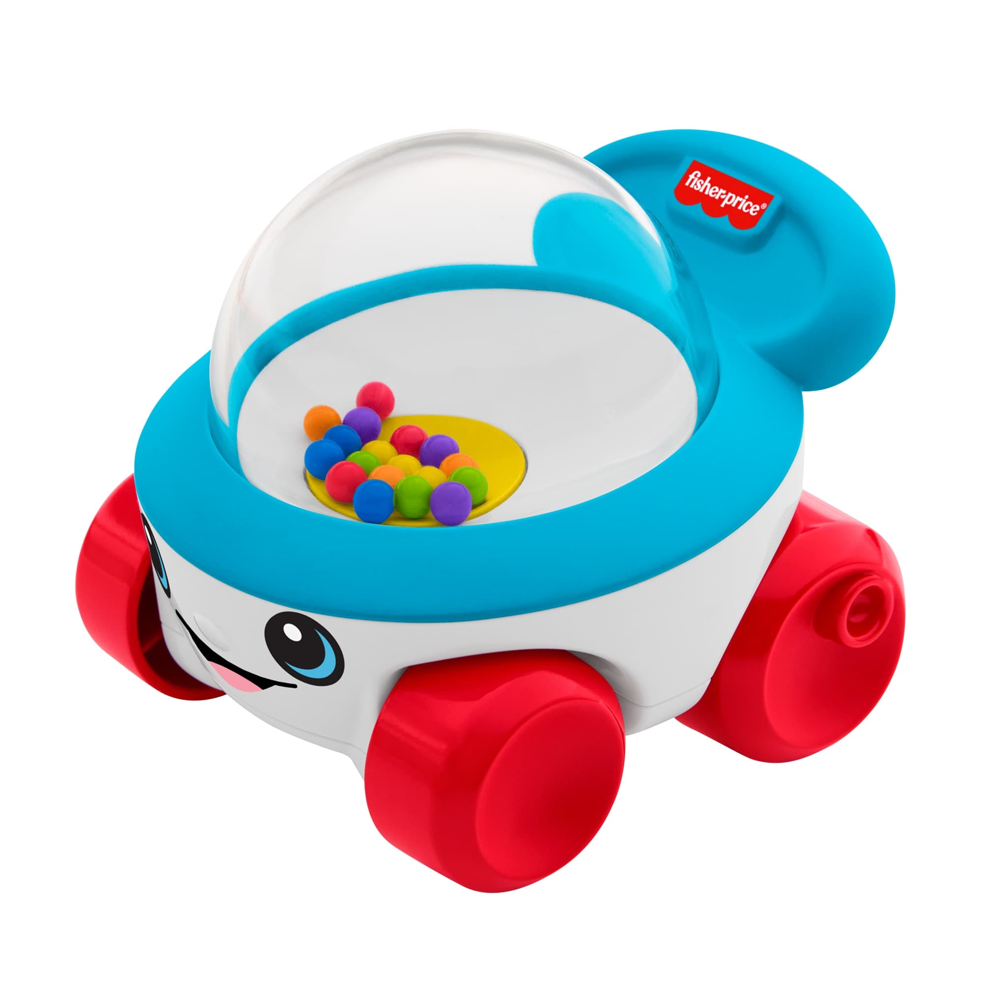 Fisher-Price Popcorn Flitzer Schiebespielzeug mit Geräuschen für Babys und Kleinkinder