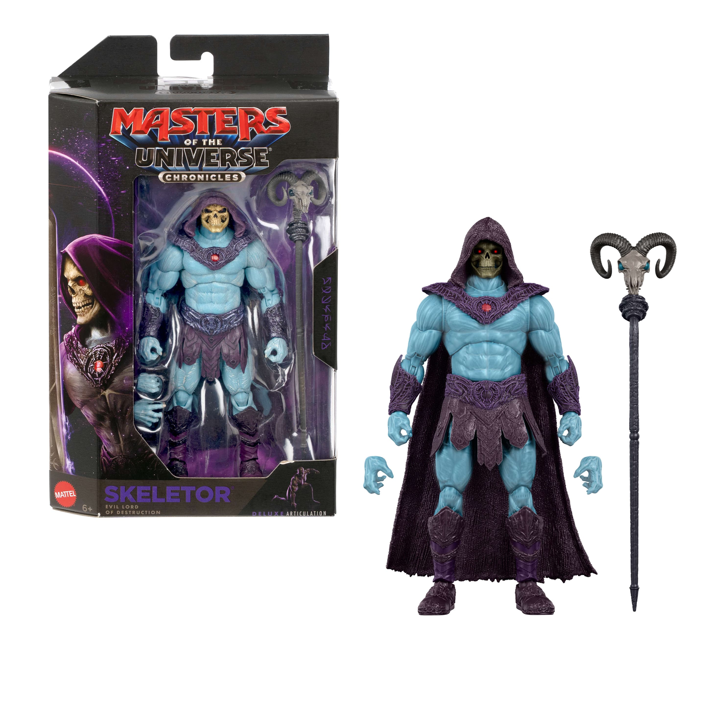 Masters of the Universe Chronicles Film von 2026 Skeletor , Maßstab 1:12