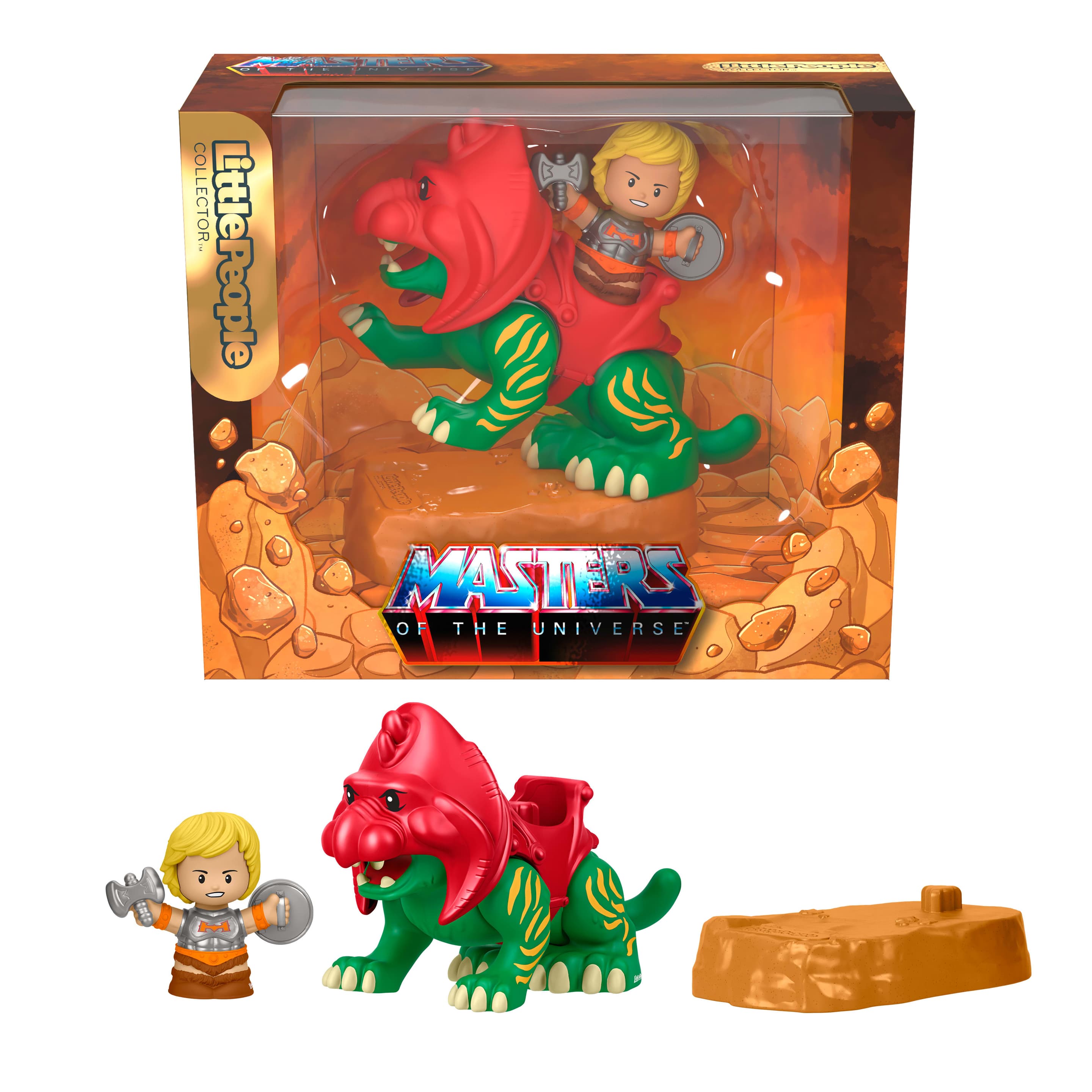 Little People Collector Masters of the Universe: He-Man und Battle Cat Sonderedition, 2 Figuren