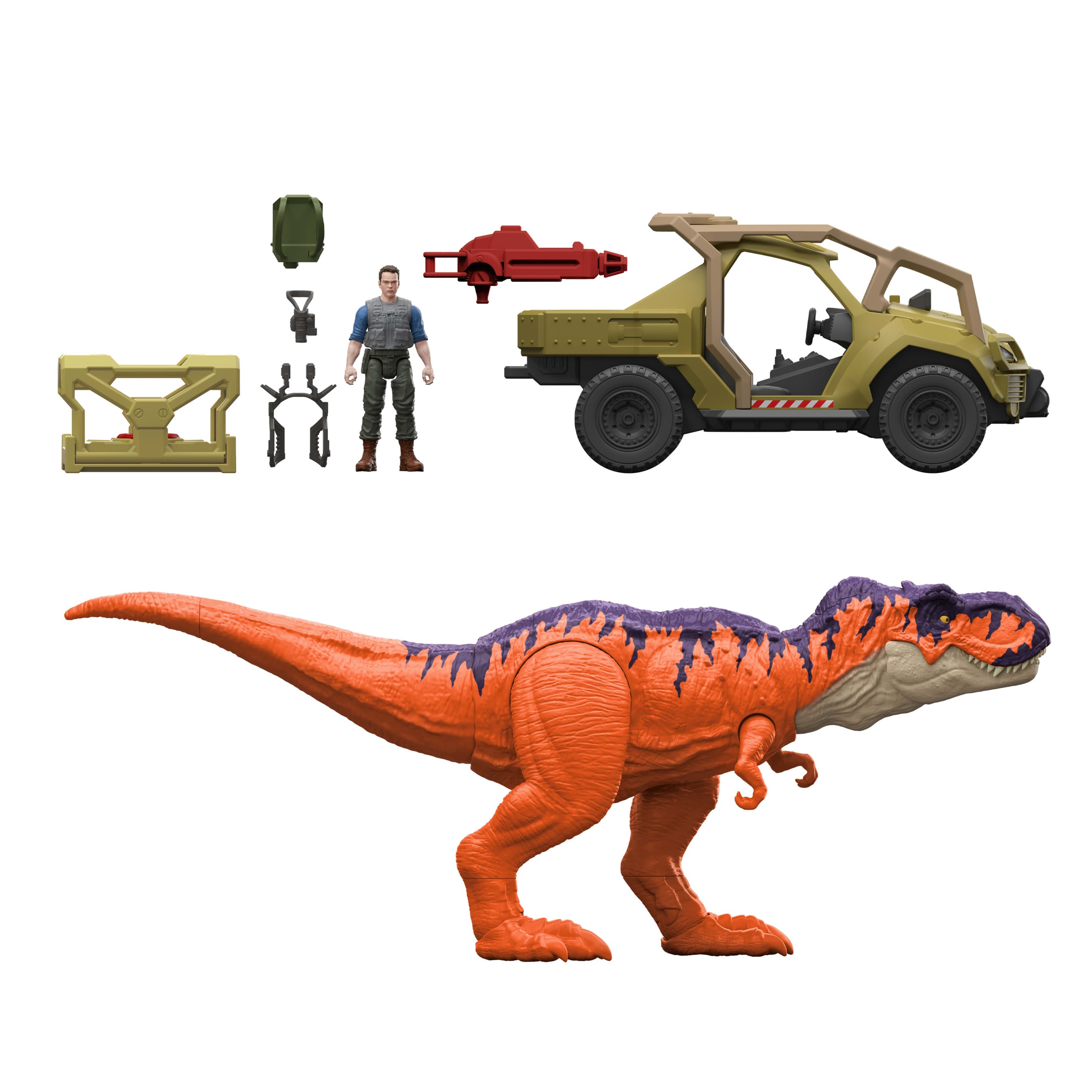 Jurassic World Legacy Collection Reimagined Tyrannosaurus Rex Gelände-Action Set