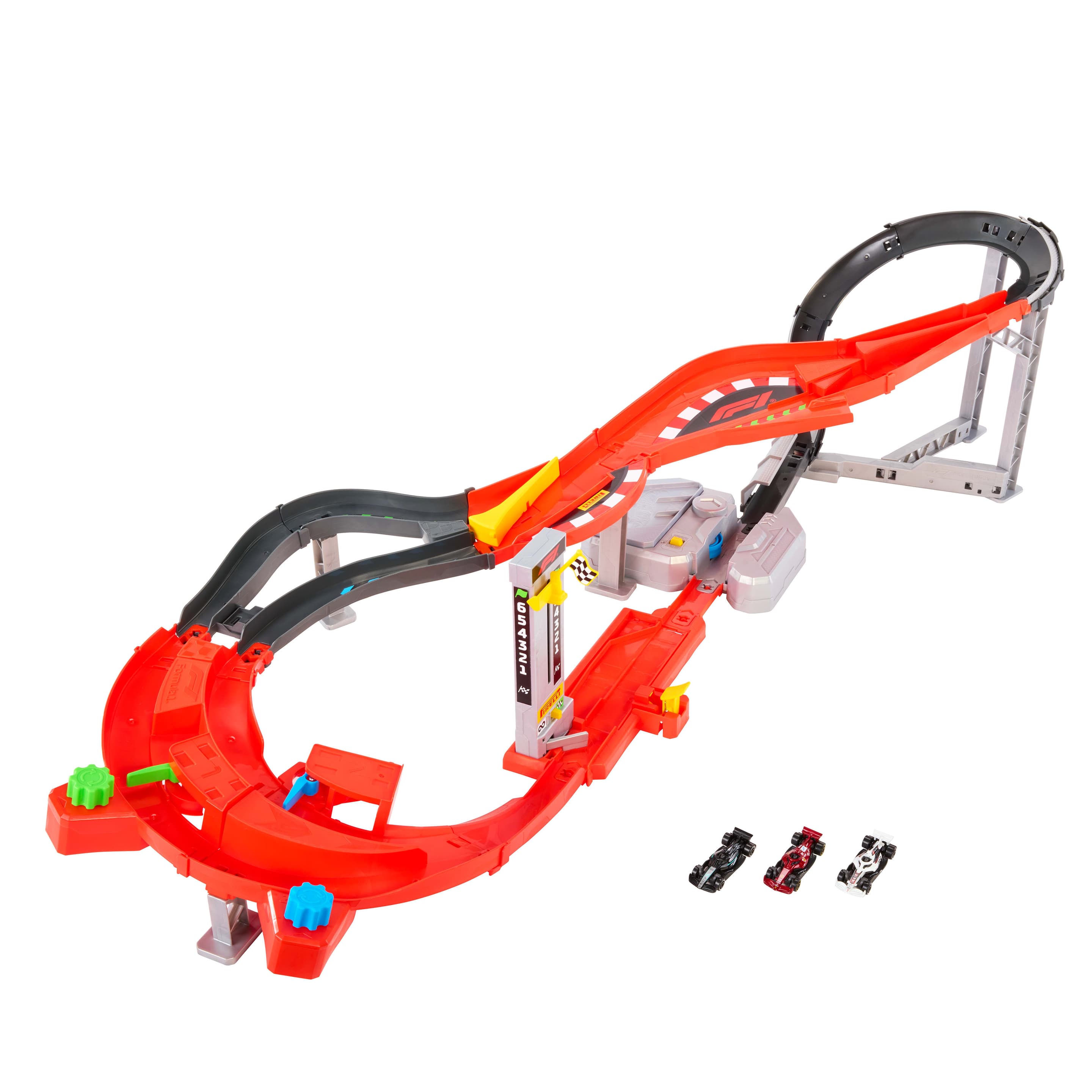 Hot Wheels Racing Formel-1-Downhill-Rennstrecke