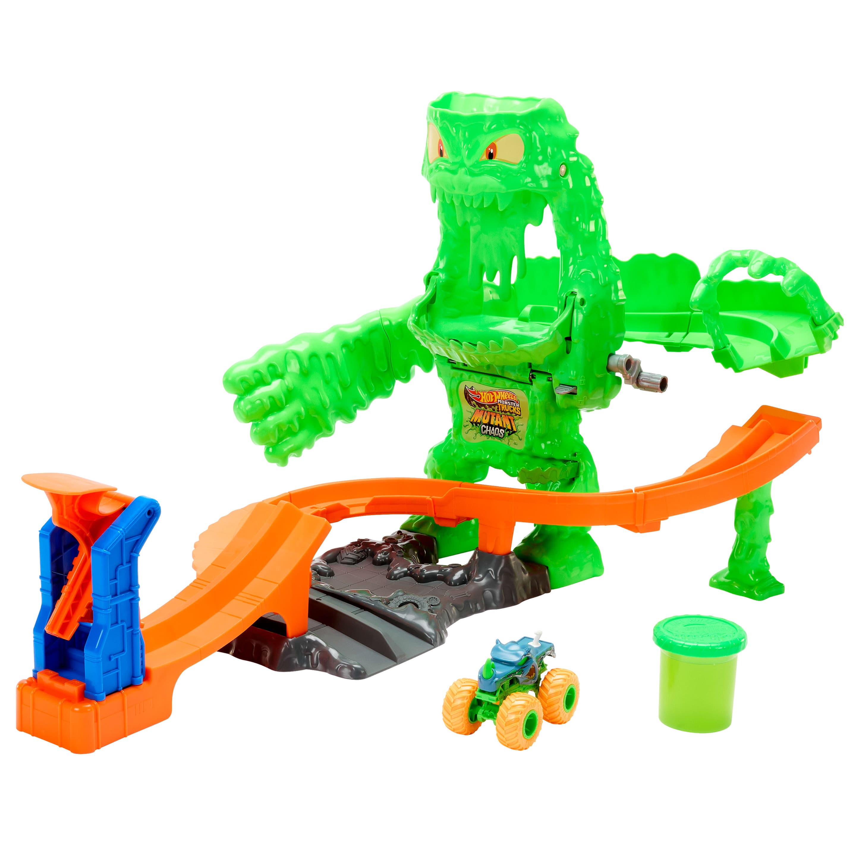 Hot Wheels Monster Trucks Mutant Monster Duell Spielset