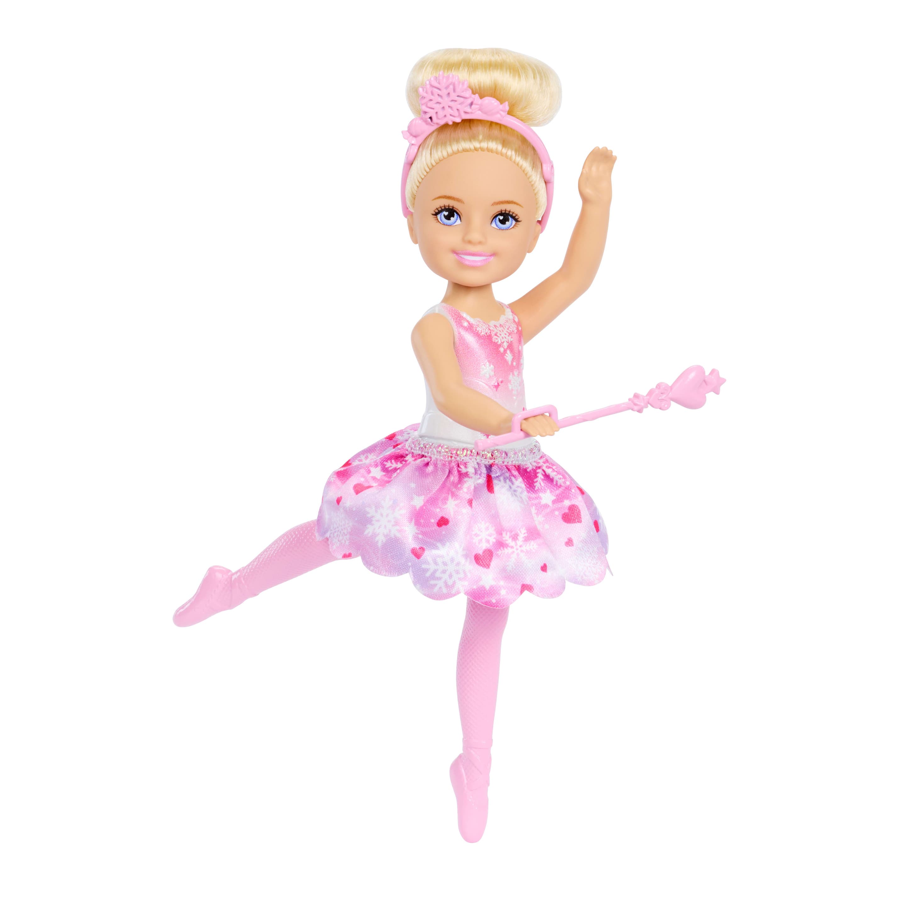 Barbie Chelsea Nussknacker Ballerina Puppe Schneefee weiß