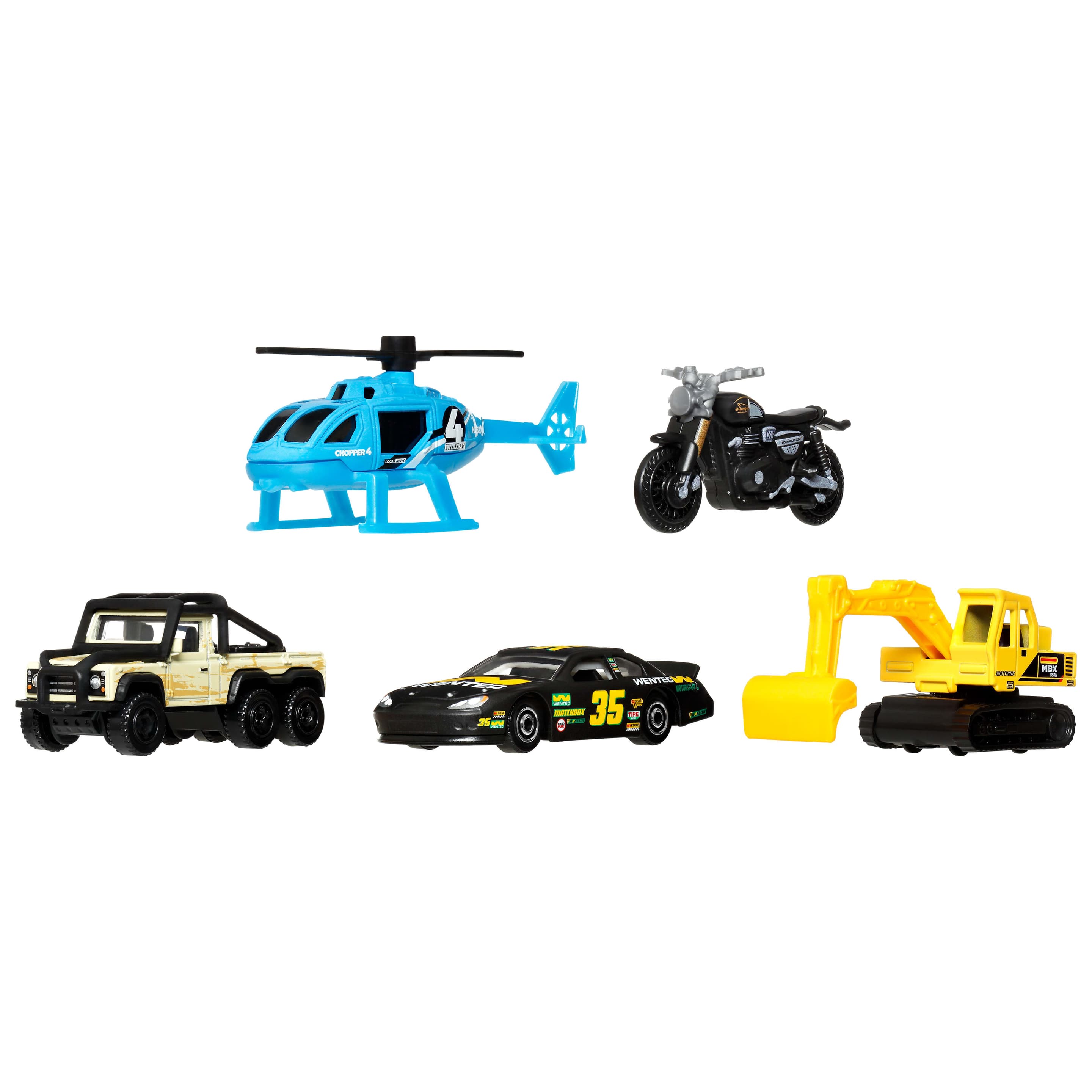 Matchbox 5er Movie Geschenkset mit Miniaturautos