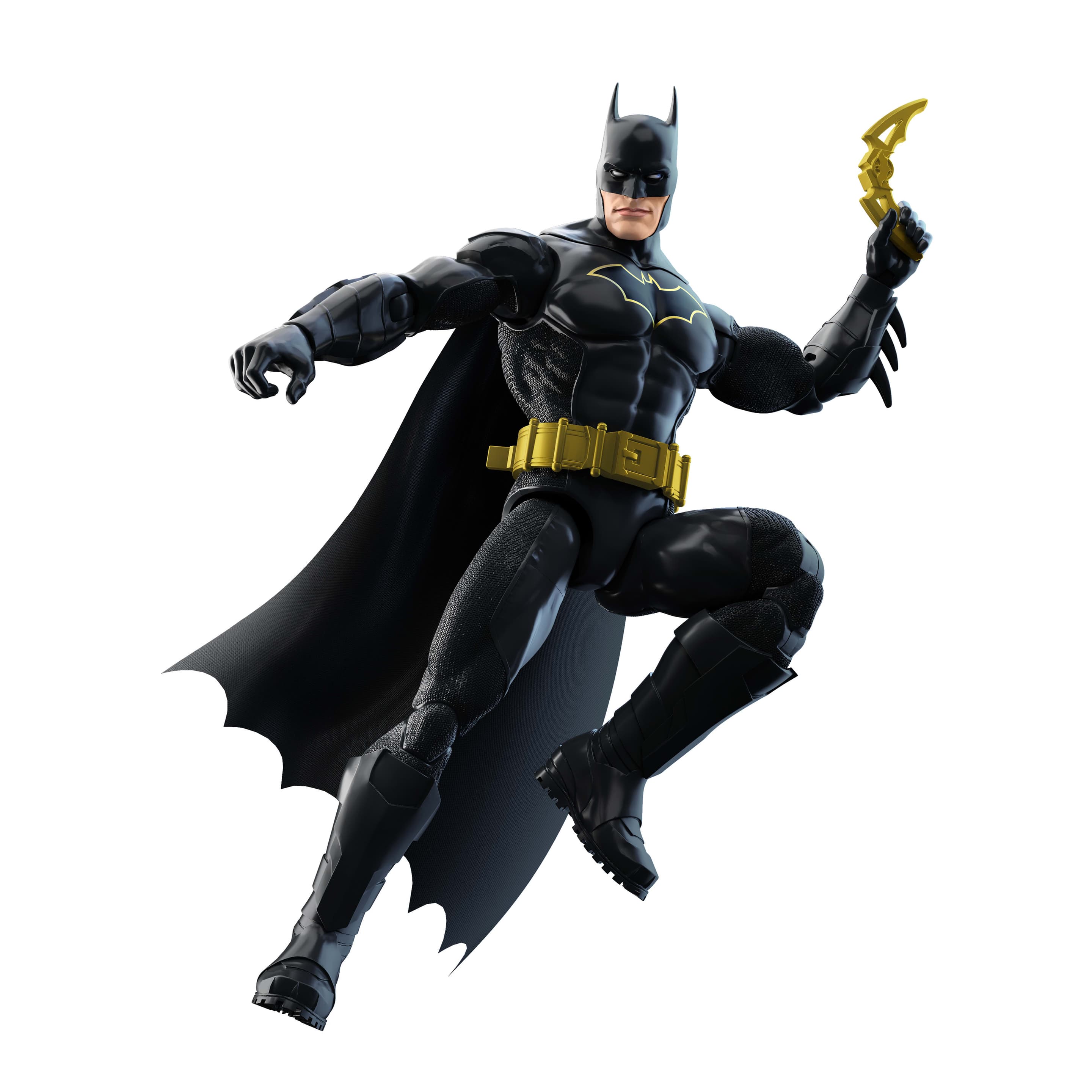 DC Premier 15 cm Batman Actionfigur im Tarnanzug Serie 2, 22 Bewegungspunkte und Cape