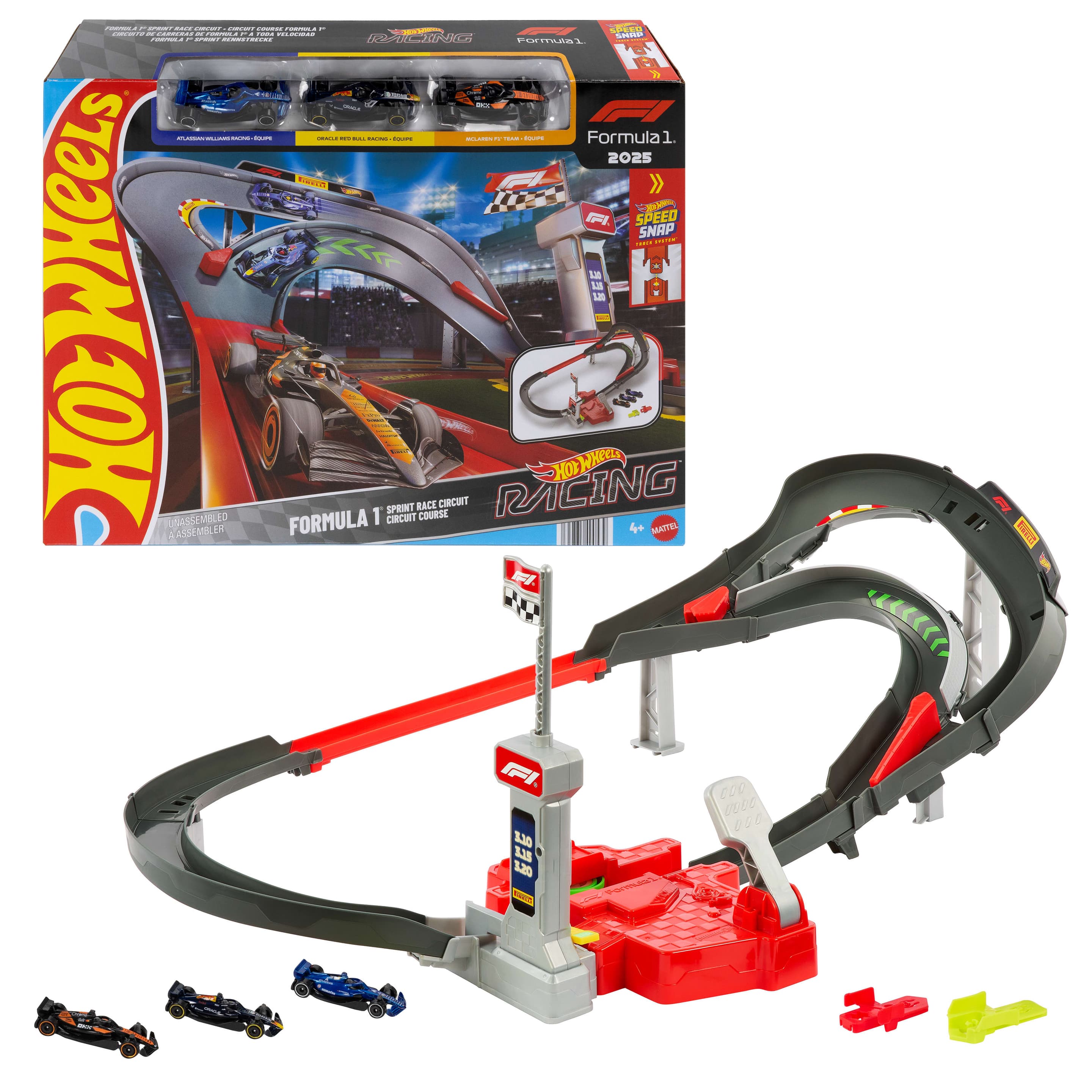 Hot Wheels Racing Formel 1 Rennstrecke
