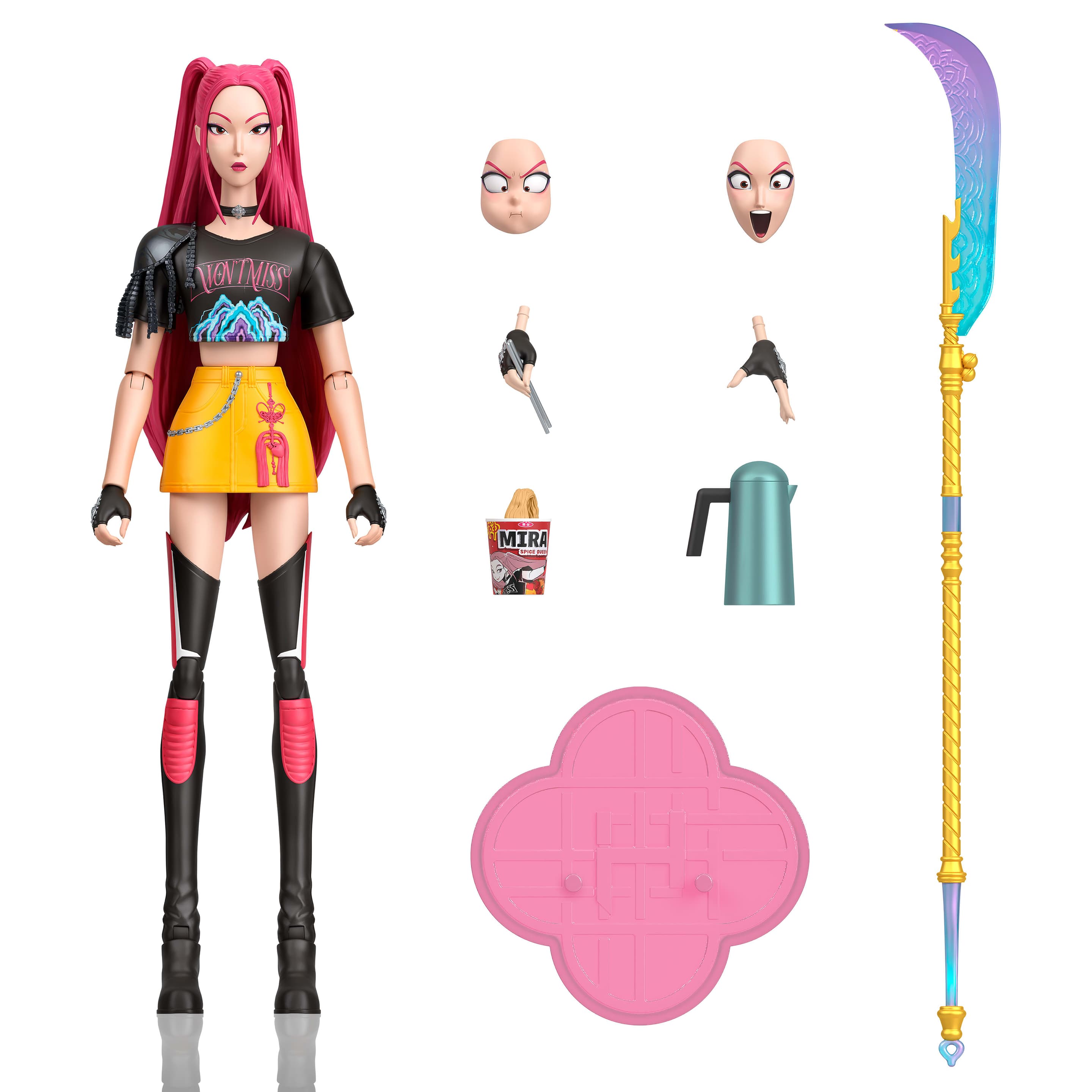 KPop Demon Hunters HUNTR/X Mira-Actionfigur