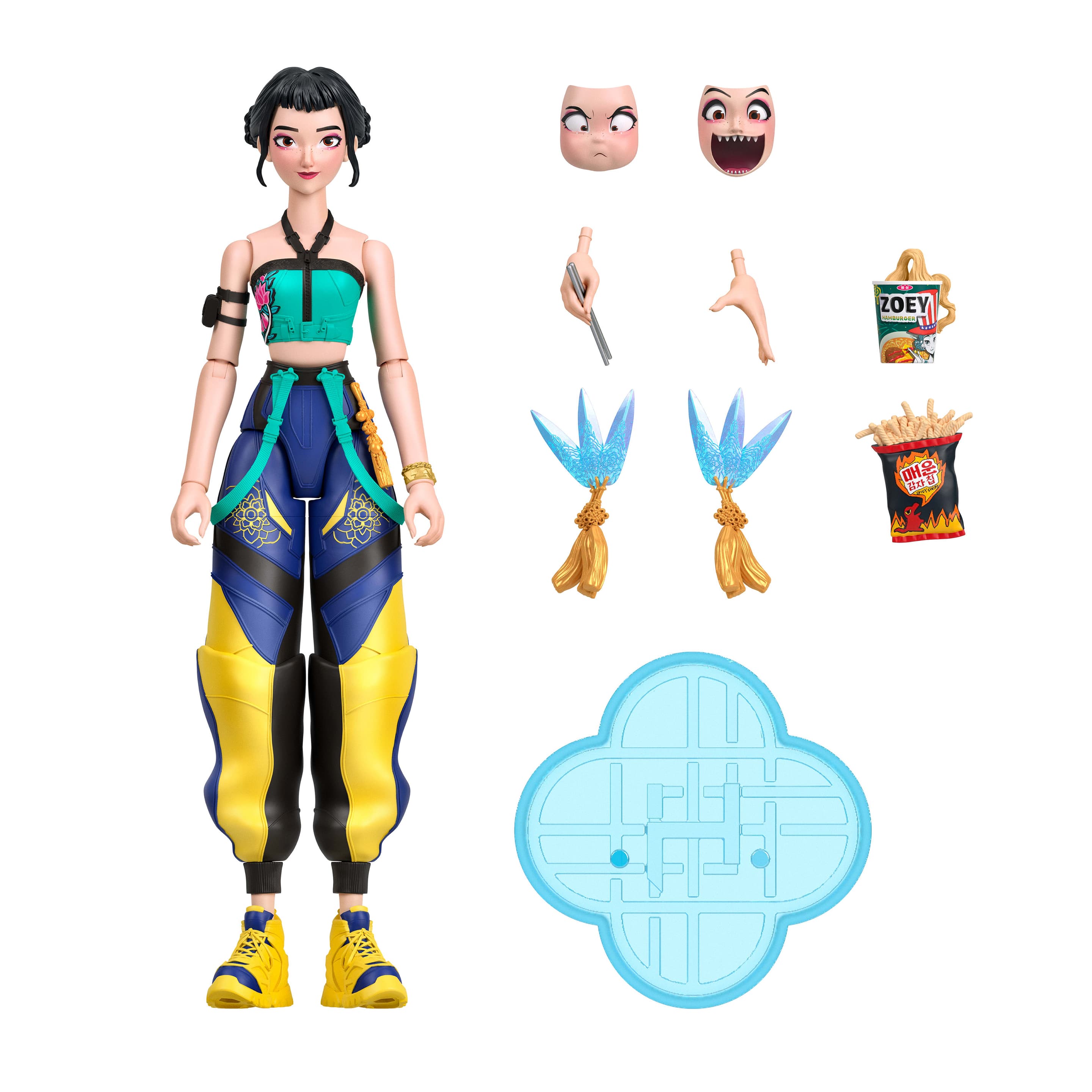 KPop Demon Hunters HUNTR/X Zoey-Actionfigur